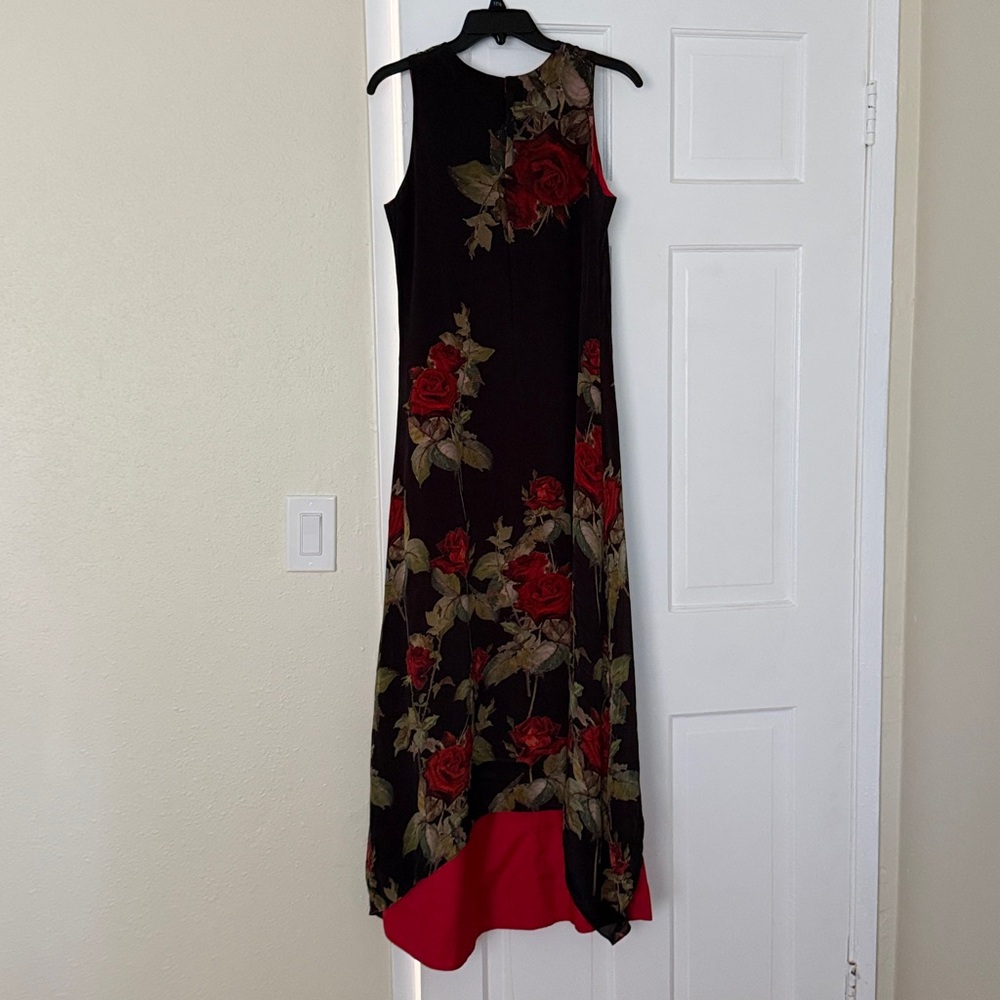 FORMAL ROSE PRINT GOWN - Picture 10 of 10